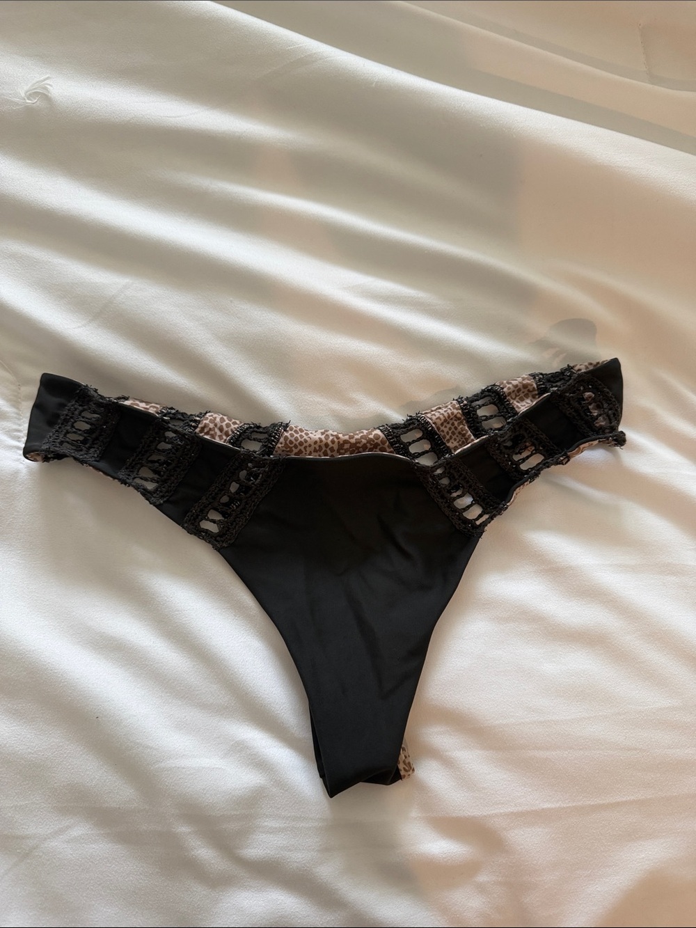 Acacia Swimwear Black bikini bottoms